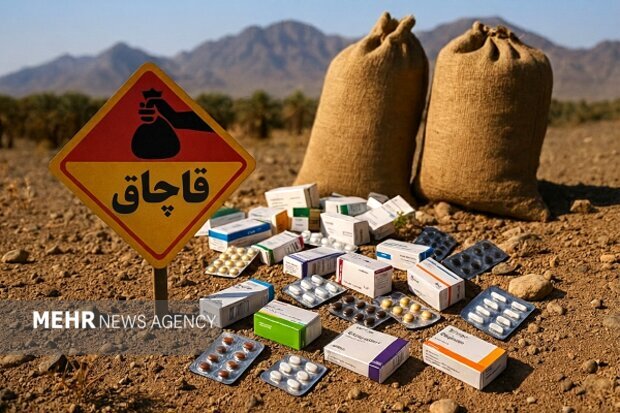 کشف ۱۶۱ هزار عدد قرص و داروهای ضدعفونی کننده غیرمجاز