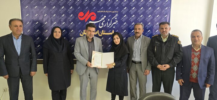 مدیرکل منابع طبیعی استان اصفهان از خبرگزاری مهر بازدید کرد