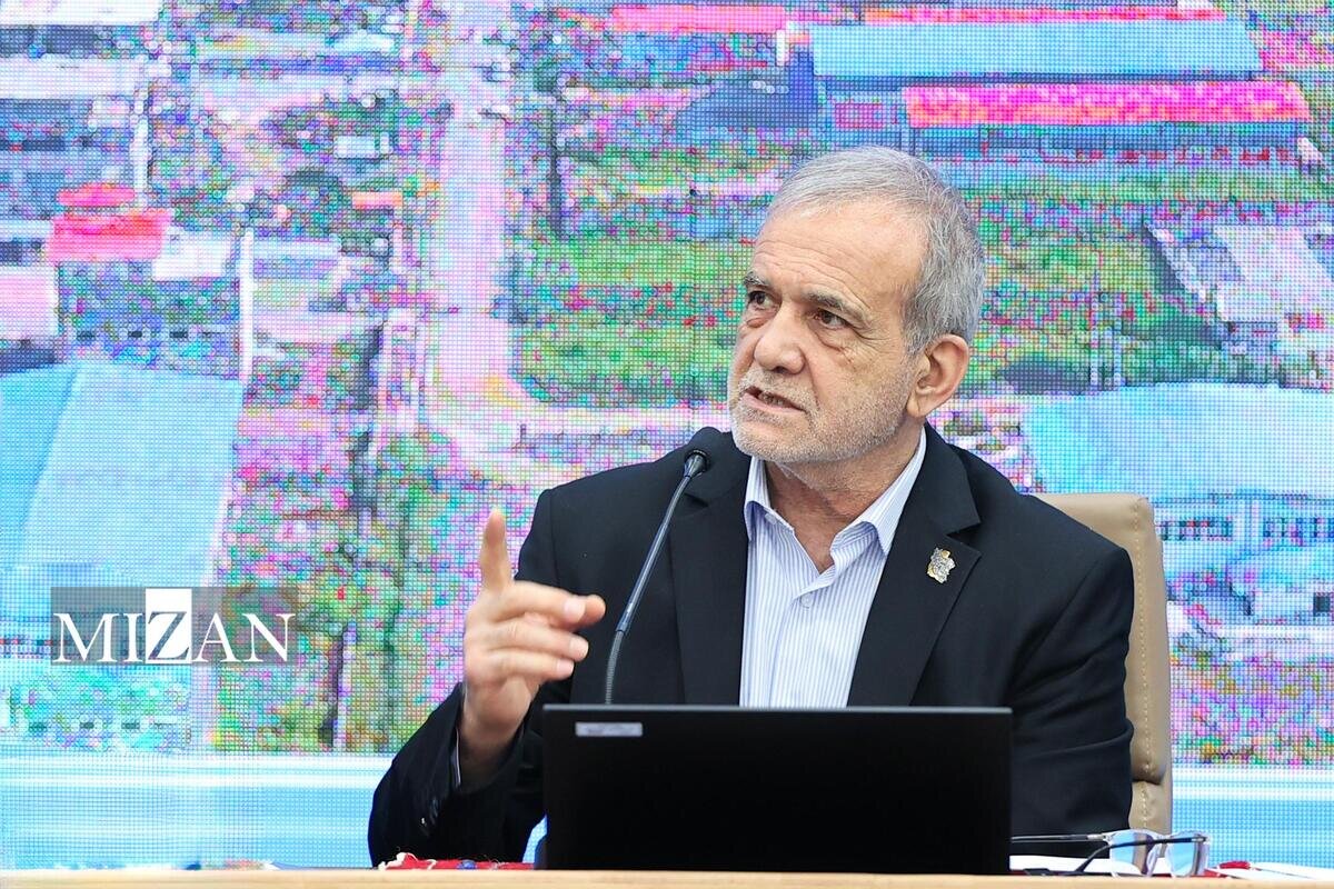 پزشکیان:مسیر ارتباطی شمال به آسیای میانه و روسیه، شریان راهبردی اقتصاد کشور است
