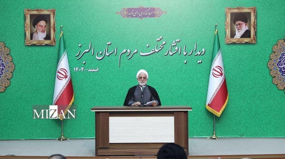 رئیس قوه قضاییه: به مقدار کمی خلاء قانونی داریم؛ مشکل در اجرا است