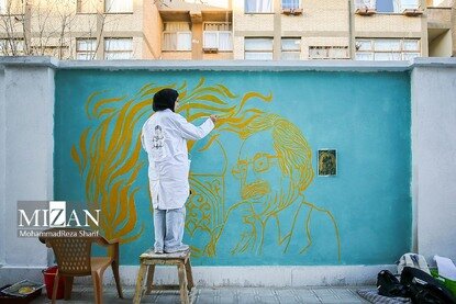 اجرای ۳۰ دیوارنگاره در آستانه نوروز - اصفهان