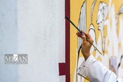 اجرای ۳۰ دیوارنگاره در آستانه نوروز - اصفهان