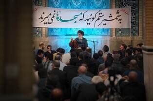 مداحی متفاوت سید مجید بنی فاطمه در ستایش قرآن / «یا حسن» در محله هاشمی تهران طنین انداز شد + فیلم و عکس