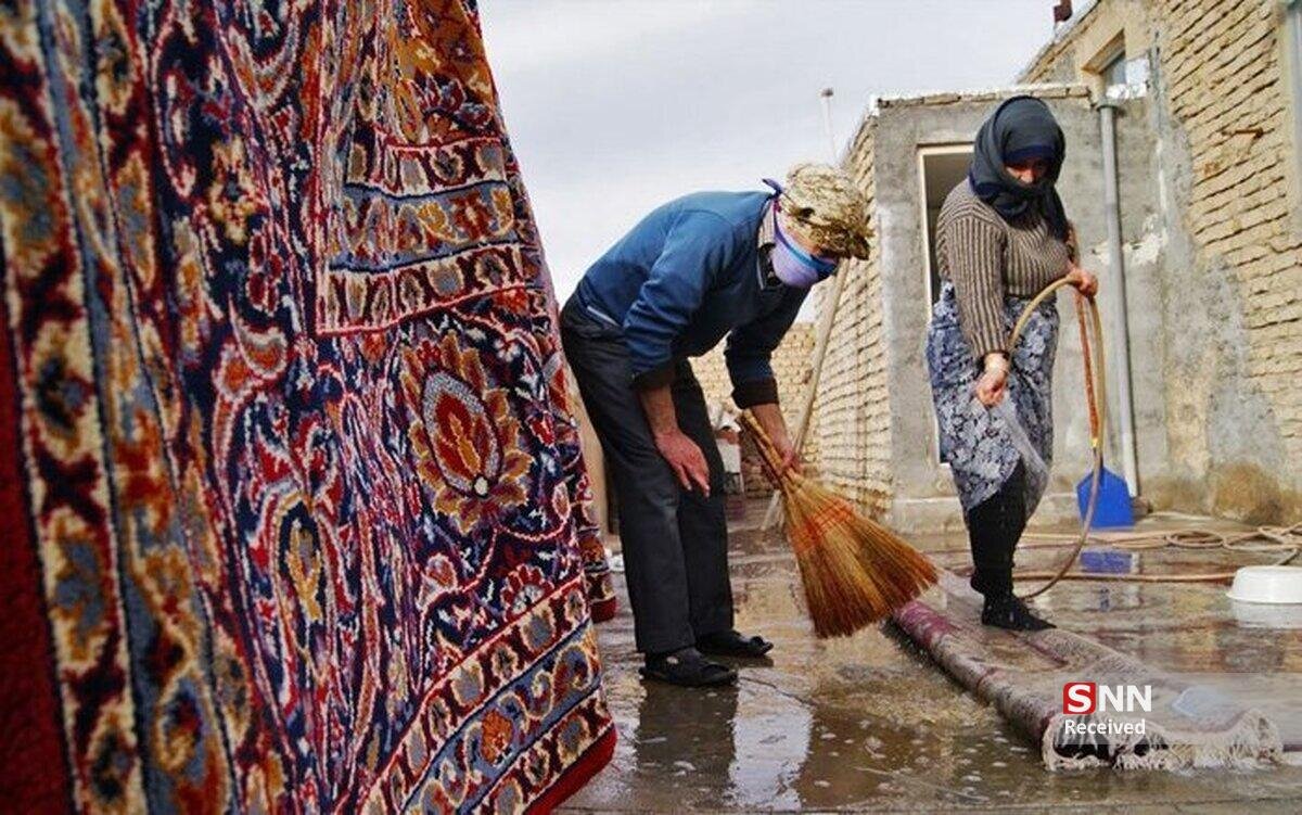 خانه‌تکانی ایمن؛ مراقب کمر و زانو باشید/ ضرورت رعایت اصول ارگونومی در خانه‌تکانی