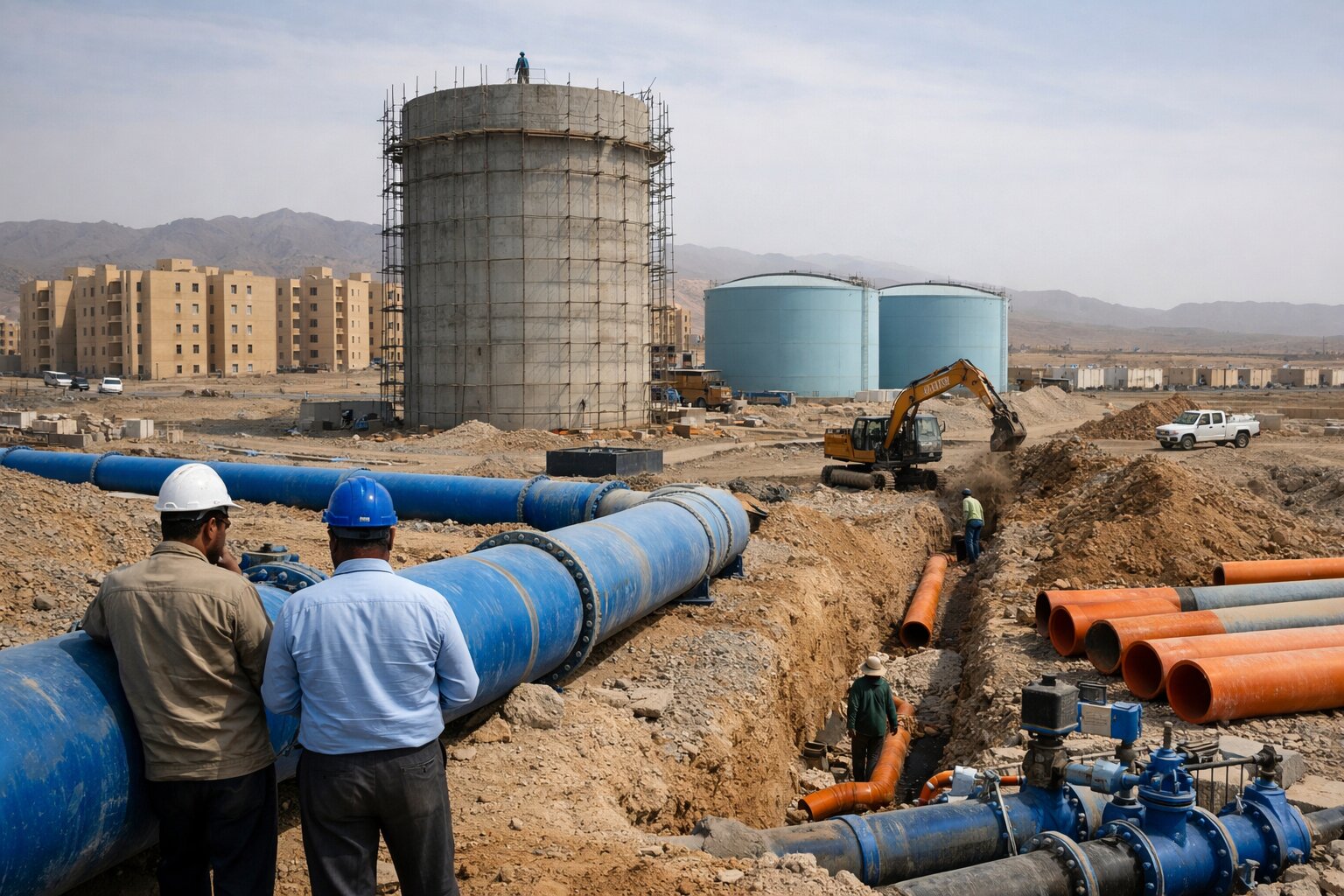 پیشرفت ۷۰ درصدی طرح‌های آبرسانی به نهضت ملی مسکن در خراسان جنوبی/ نیاز به ۷ همت اعتبار