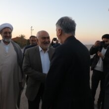 وزیر فرهنگ و ارشاد اسلامی با استقبال استاندار وارد خوزستان شد