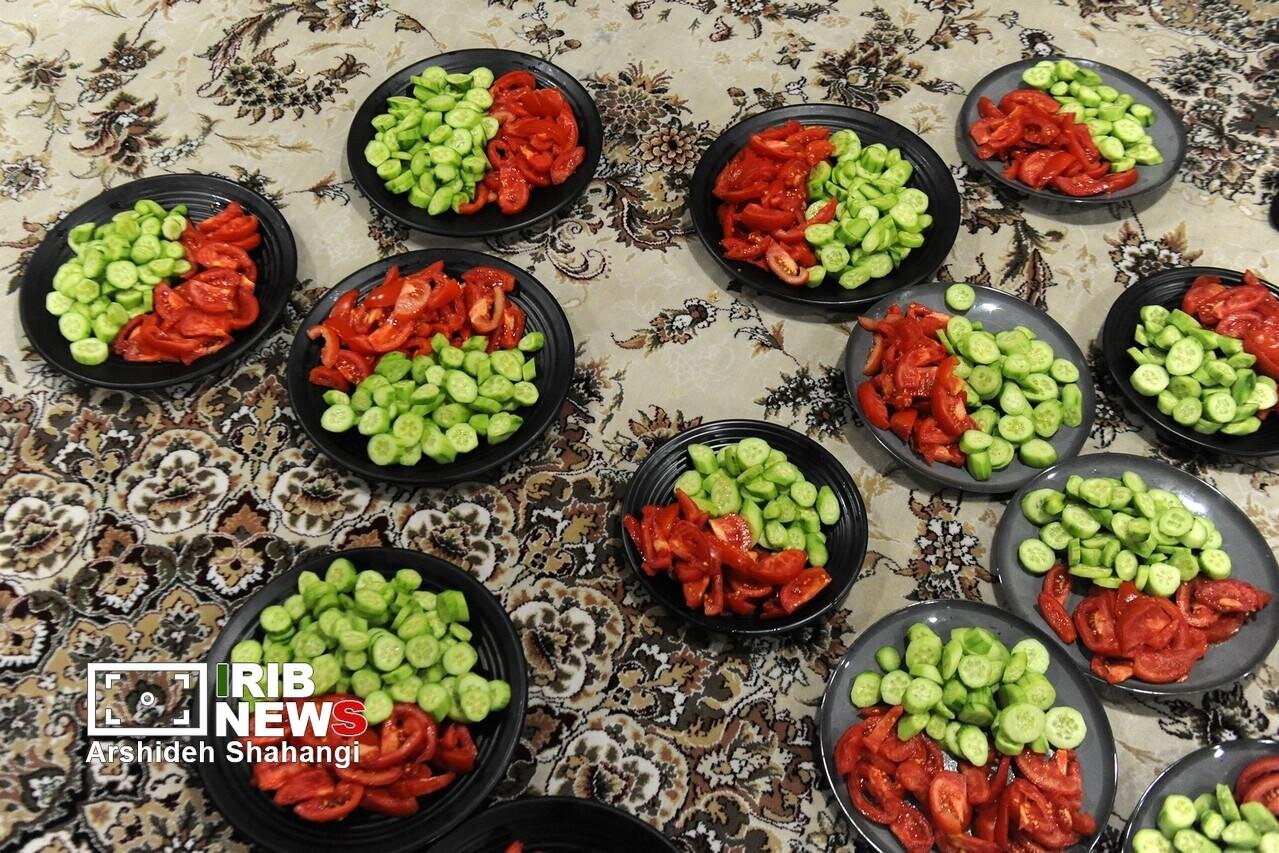 «کوچه افطاری» در ماه مبارک رمضان تهران