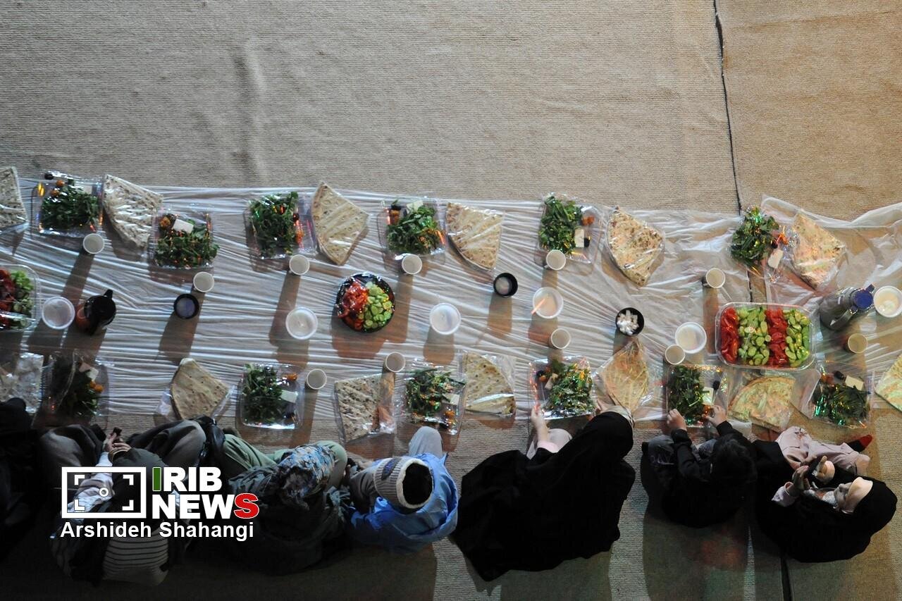 «کوچه افطاری» در ماه مبارک رمضان تهران