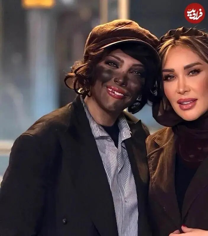 چهره ها/ گریم خاص صدف اسپهبدی در پشت‌ صحنه یک نمایش