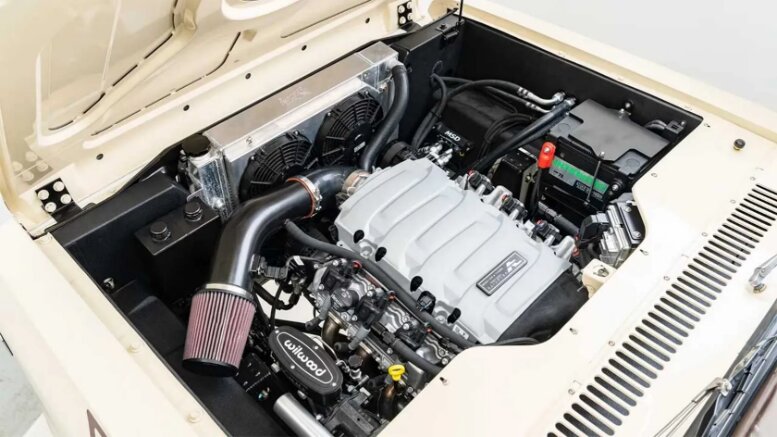 احیای جذاب شاسی‌بلند کلاسیک اینترنشنال با پیشرانه V8 کوروت