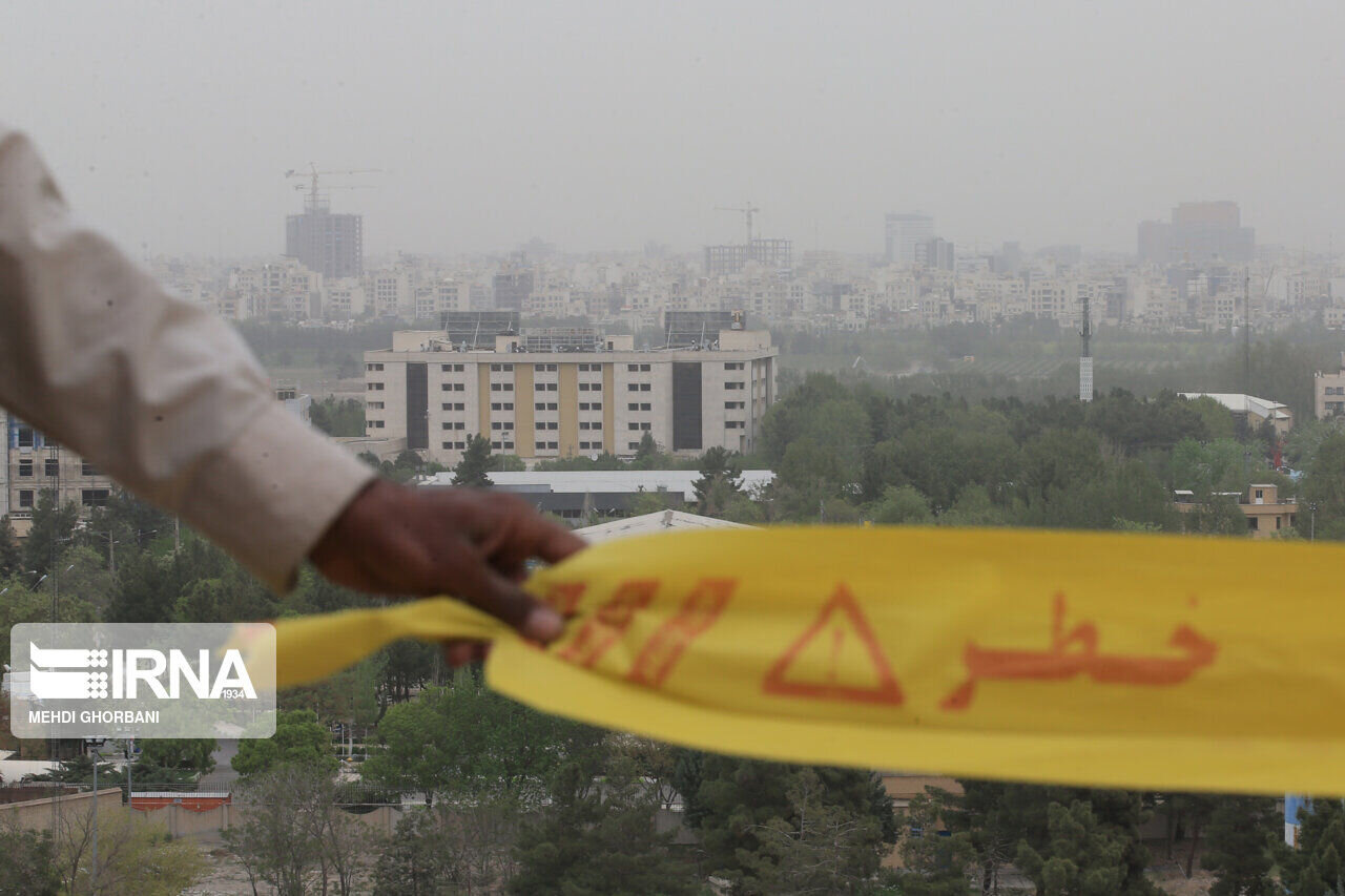 ماندگاری آلودگی در هوای کلانشهر مشهد