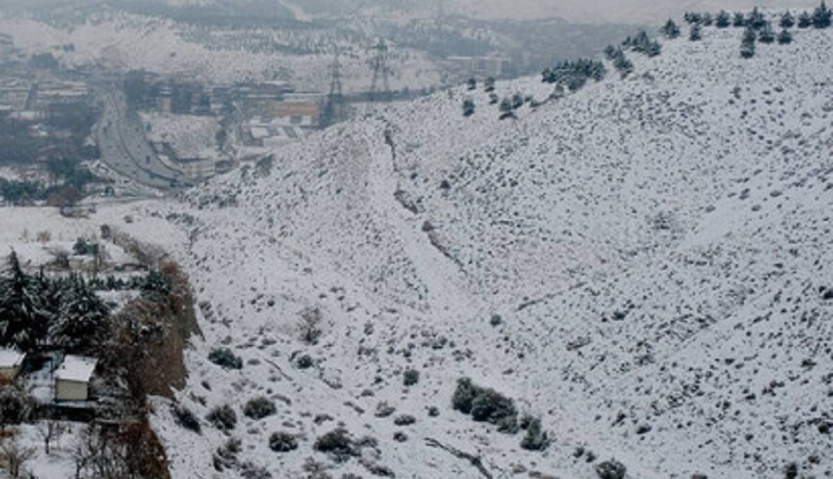 برف و باران و سرما در کوهستان‌های کشور  