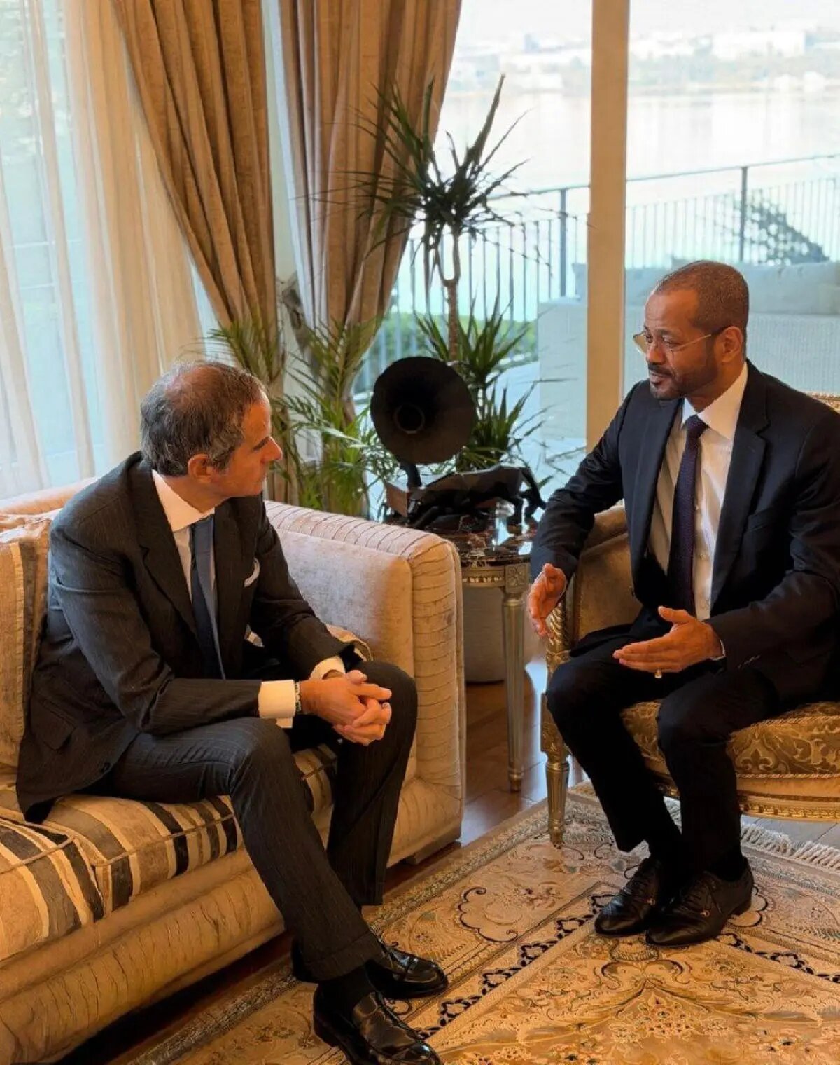 دیدار البوسعیدی با گروسی