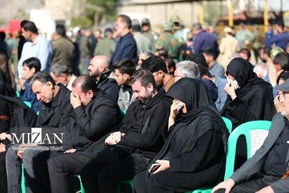 مراسم تشییع شهدای خلبان هوانیروز - اصفهان‎