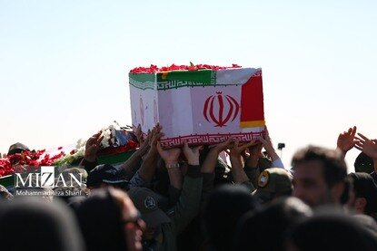 مراسم تشییع شهدای خلبان هوانیروز - اصفهان‎