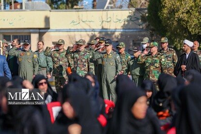 مراسم تشییع شهدای خلبان هوانیروز - اصفهان‎