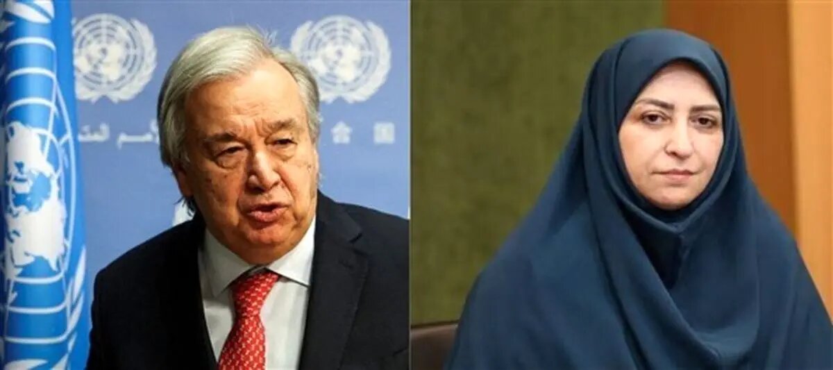نامه رئیس سازمان حفاظت محیط زیست به دبیر کل سازمان ملل