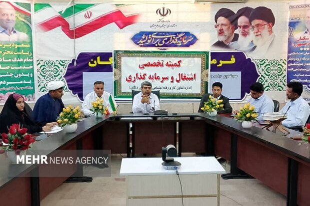 ثبت ۶۱۳ فرصت شغلی در دلگان معادل ۱۱۴ درصد تعهد اشتغال