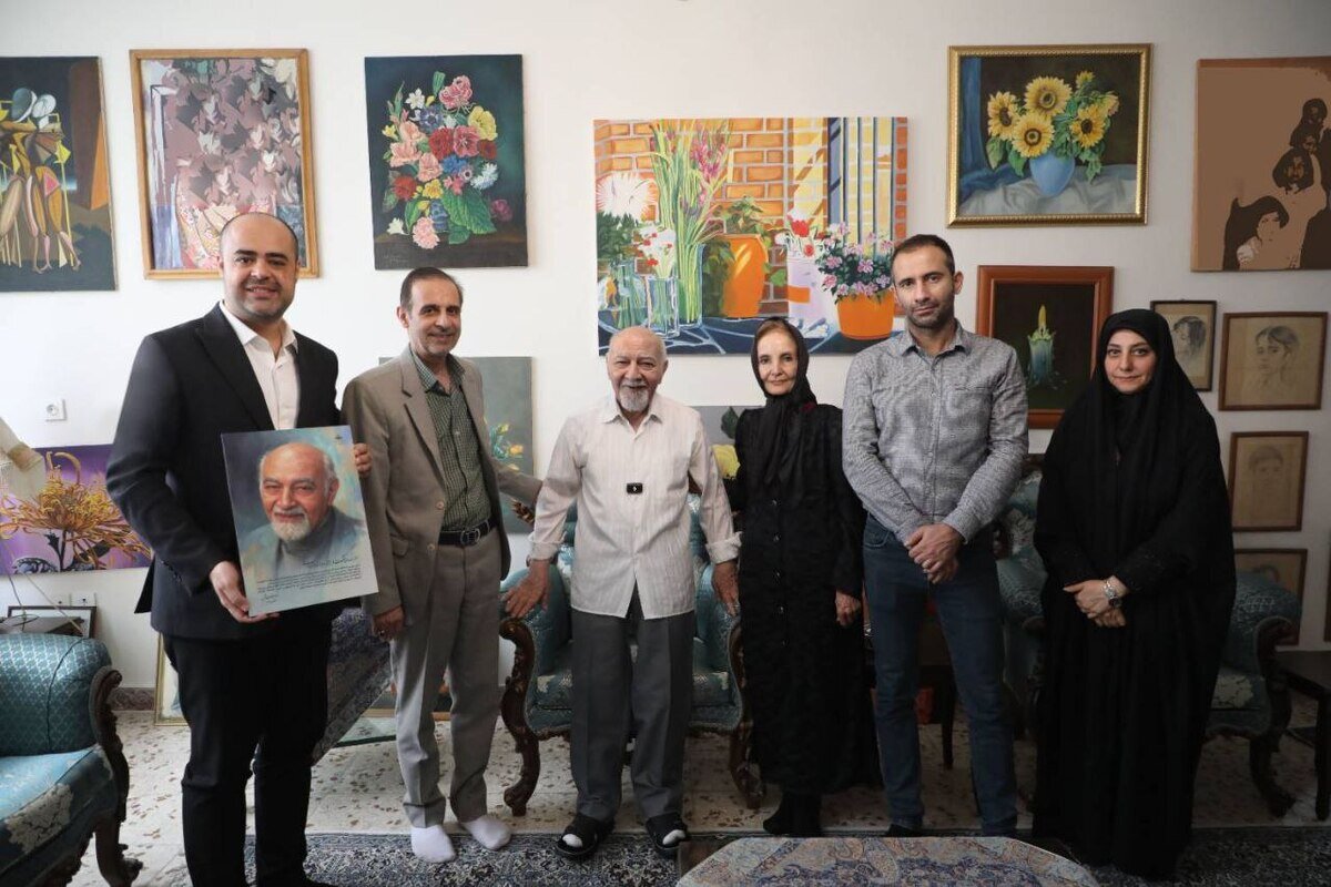 دیدار صمیمانه معاون صدا با امیر نوری گوینده پیشکسوت رادیو/ تأکید بر صیانت از ادبیات فارسی و تکریم پیشکسوتان رادیو