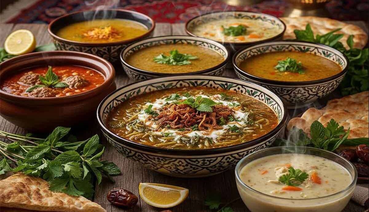 بهترین پیش غذای لطیف سفره افطار؛ در وعده افطار حتما آش بخورید