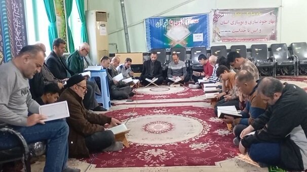 حال و هوای معنوی محفل انس با قرآن کریم در گلستان
