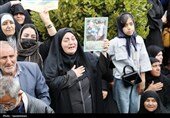 شیون مردم در یاسوج + عکس