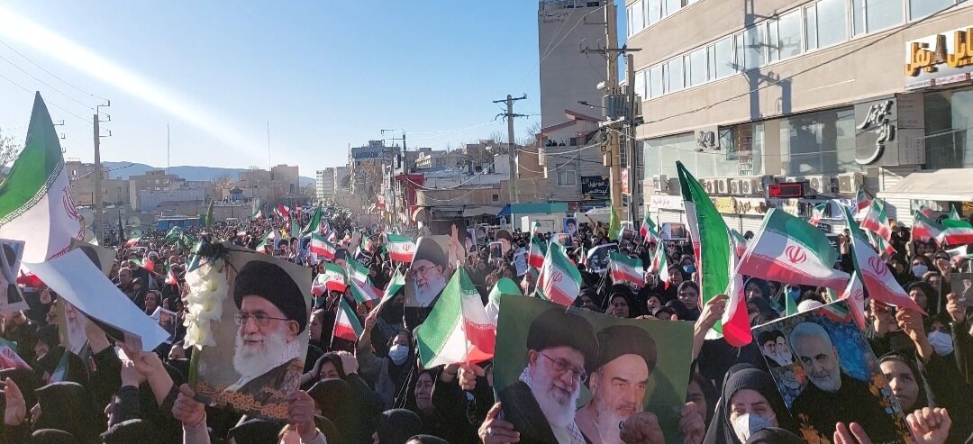 ایلام در سوگ و خروش؛ اجتماع دوباره مردم برای خونخواهی رهبر شهید