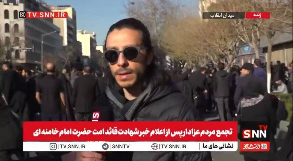 یک شهروند: با کسی که رهبر ما را به شهادت رسانده هرگز حرف سازش نداریم + فیلم