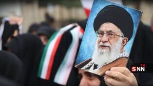 تجمع دانشجویان دانشگاه آزاد اسلامی مشهد مقدس در محکومیت جنایات صهیونیستی آمریکایی به خاک کشورمان