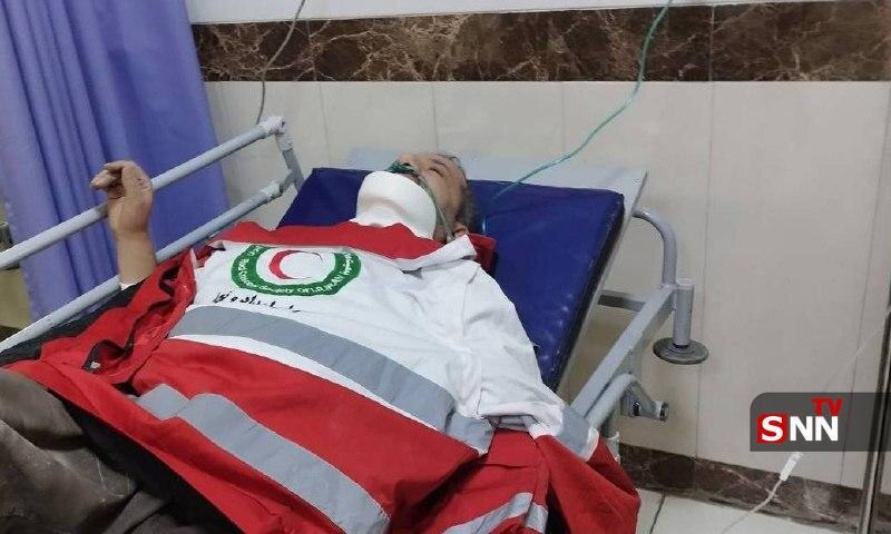 حمله جنایتکاران آمریکایی-صهیونی به ساختمان هلال احمر در مهاباد + فیلم