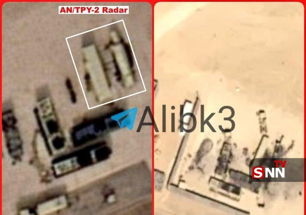 تخریب رادار پیشرفته آمریکا در اردن پس از حمله ایران + عکس