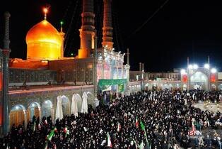 تشییع پیکر دو شهید تجاوزات آمریکایی-صهیونی در قم + عکس