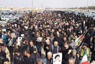 راهپیمایی مردم سمنان در محکومیت جنایات دشمن