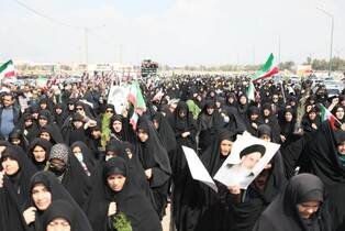 راهپیمایی مردم سمنان در محکومیت جنایات دشمن