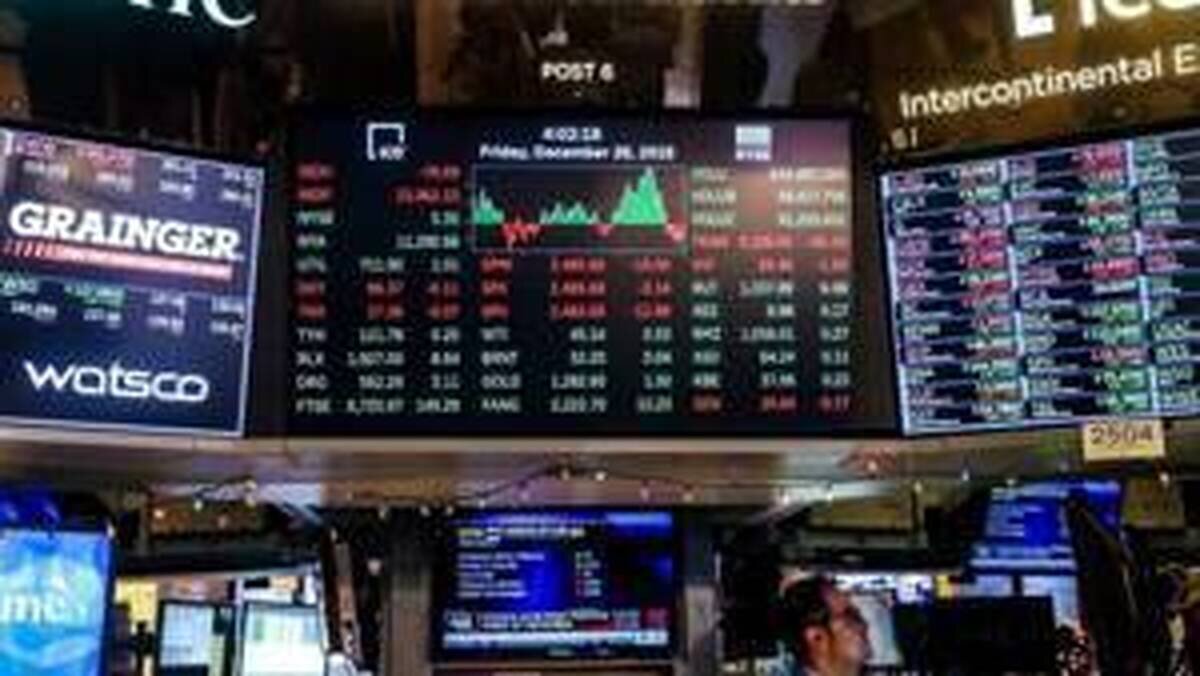 سقوط بازار بورس آمریکا