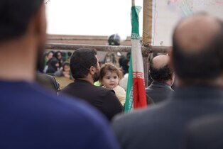 تشییع باشکوه پیکر شهید محمدباقر کاظمی‌مقدم در گناباد + عکس