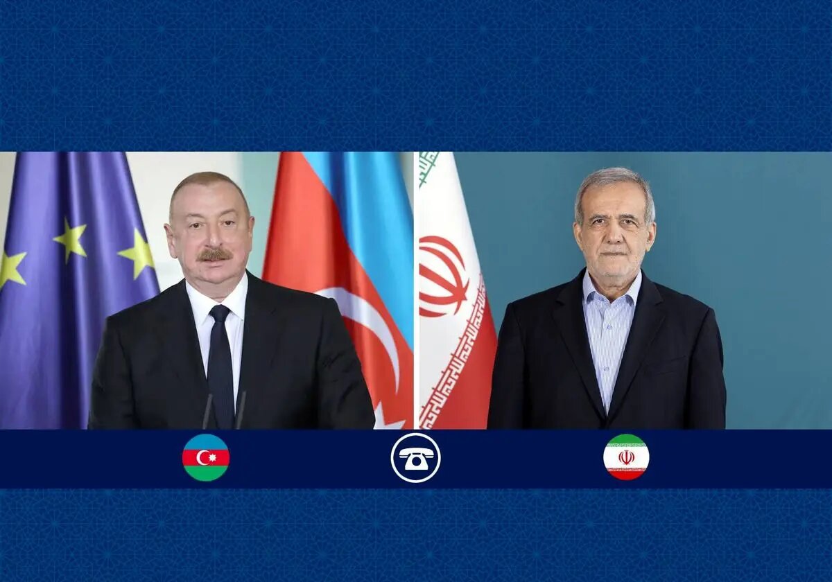 گفتوگوی تلفنی روسای جمهور ایران و آذربایجان
