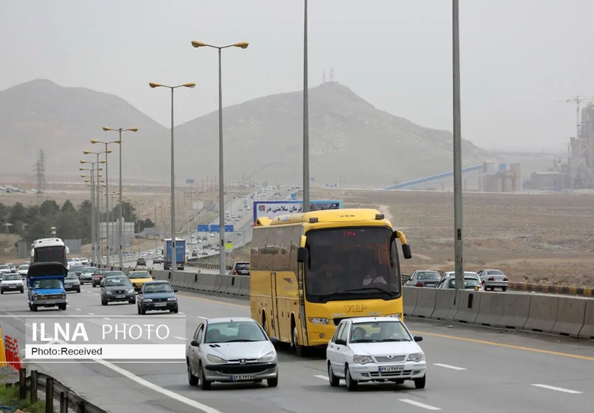 تردد در محورهای مواصلاتی خوزستان بدون ترافیک
