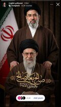 بیعت اهالی فرهنگ و هنر با رهبر جدید انقلاب اسلامی ایران + تصاویر