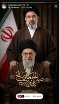 بیعت اهالی فرهنگ و هنر با رهبر جدید انقلاب اسلامی ایران + تصاویر