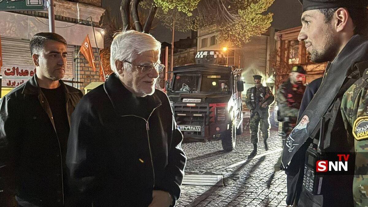 بازدید شبانه معاون اول رئیس‌جمهور از ایستگاه‌های بازرسی فراجا در سطح پایتخت
