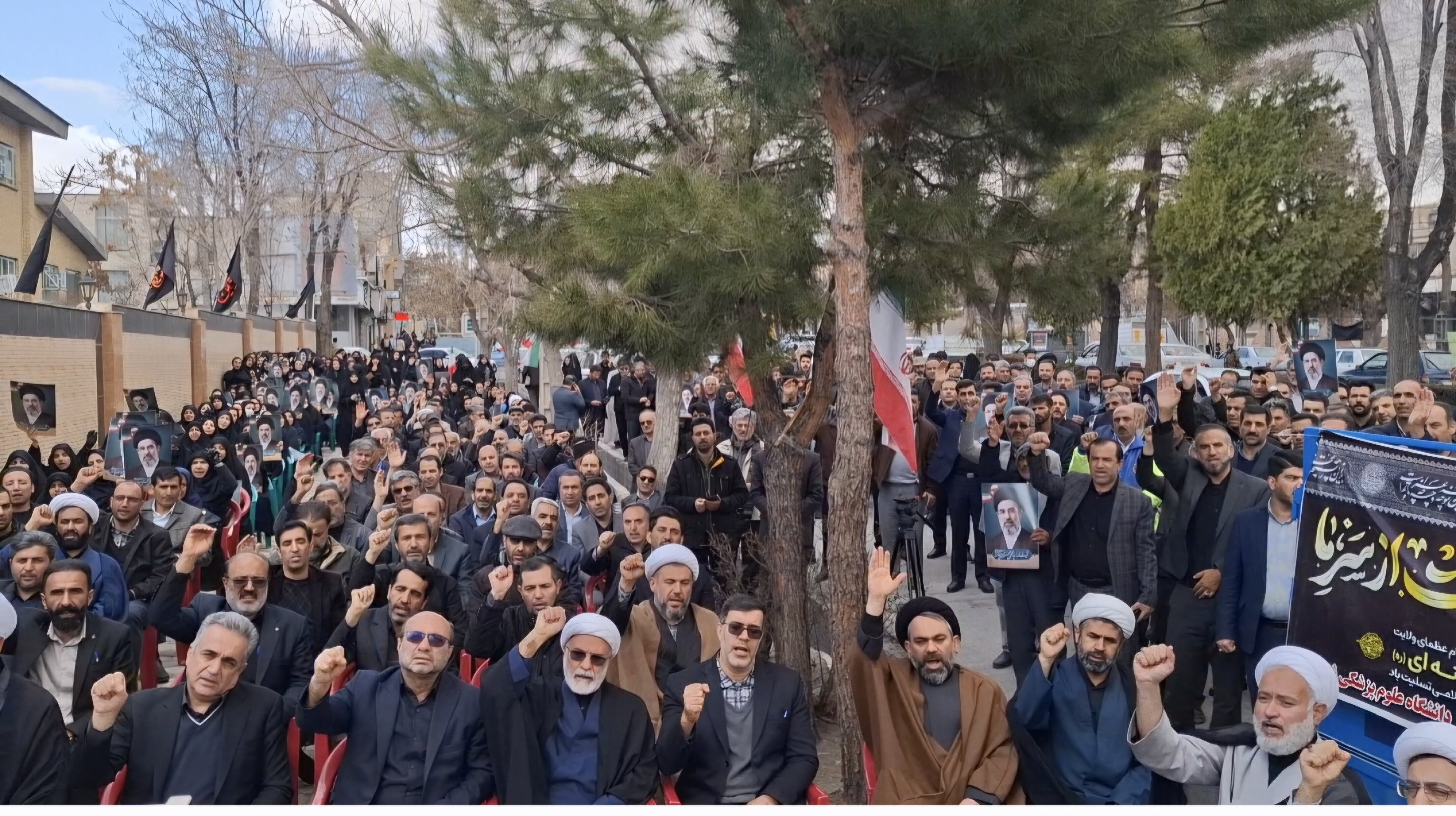 میدان شهرکرد امروز در دست دانشجویان بود + فیلم