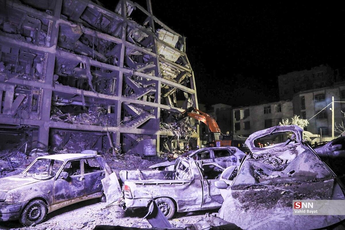 حمله مجدد دشمن صهیونی_آمریکایی به میدان رسالت تهران + فیلم