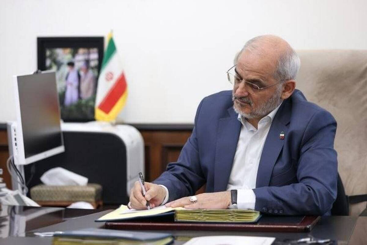 پیام رئیس دفتر رئیس جمهور به آیت الله سید مجتبی خامنه‌ای