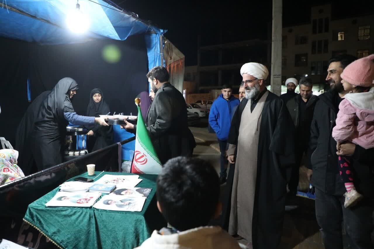 برپایی مواکب عزا در سطح شهر سمنان+ تصاویر