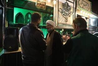 برپایی مواکب عزا در سطح شهر سمنان+ تصاویر