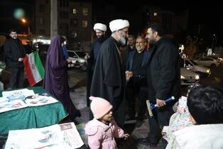 برپایی مواکب عزا در سطح شهر سمنان+ تصاویر