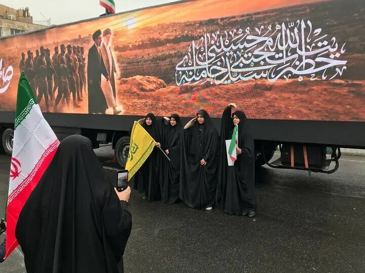 برگزاری مراسم روز جهانی قدس در چهاردهمین روز تحمیل جنگ به ایران/ فیلم  عکس