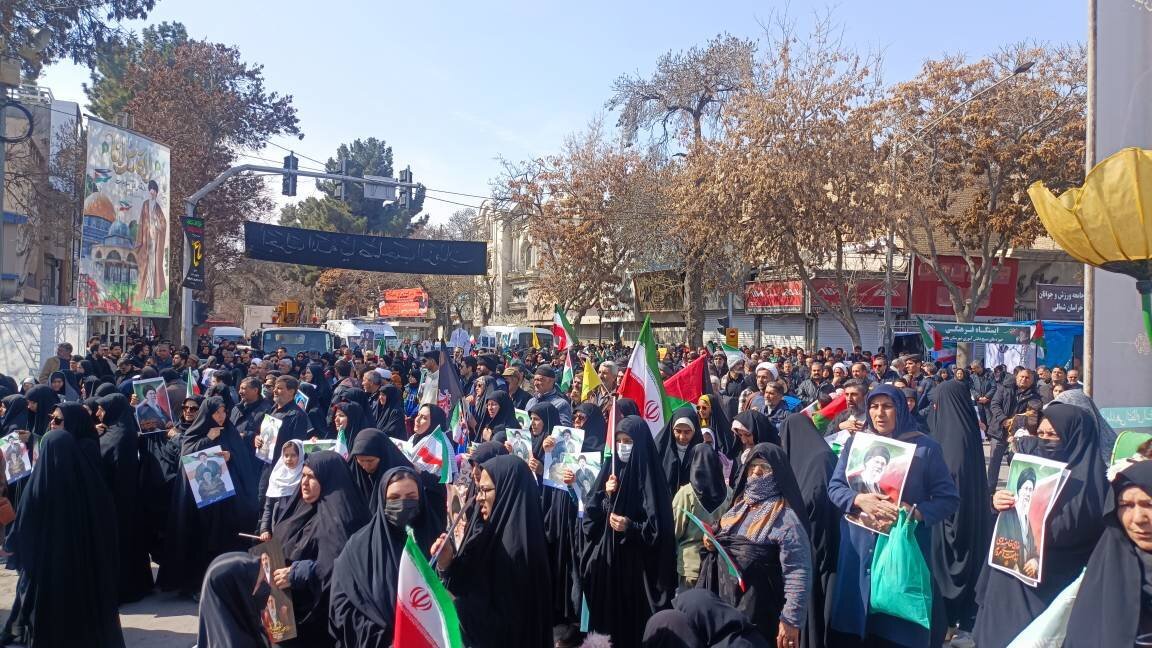 گزارش خبرنگار SNN از بجنورد: مردم مدافع راه انقلاب و قدس شریف