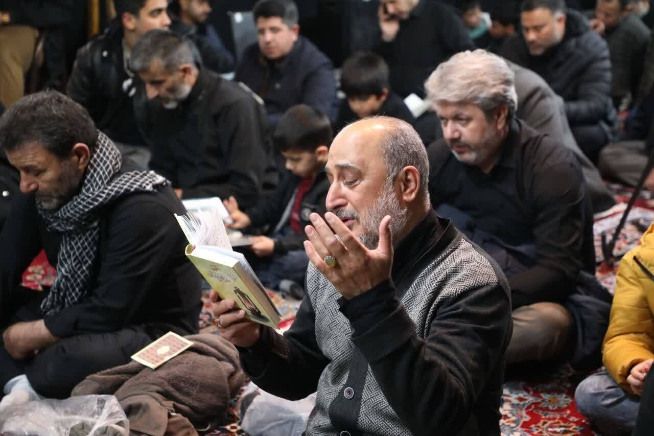 سومین شب از لیالی پرفضیلت قدردر سمنان به روایت تصاویر